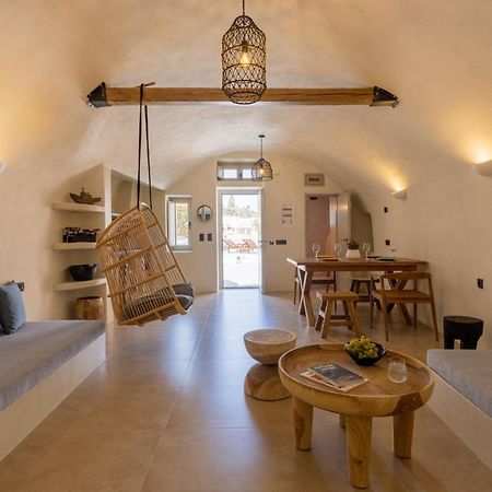 Sando Traditional Cave Villas With Jacuzzi And Sea View Vourvoúlos Exterior foto