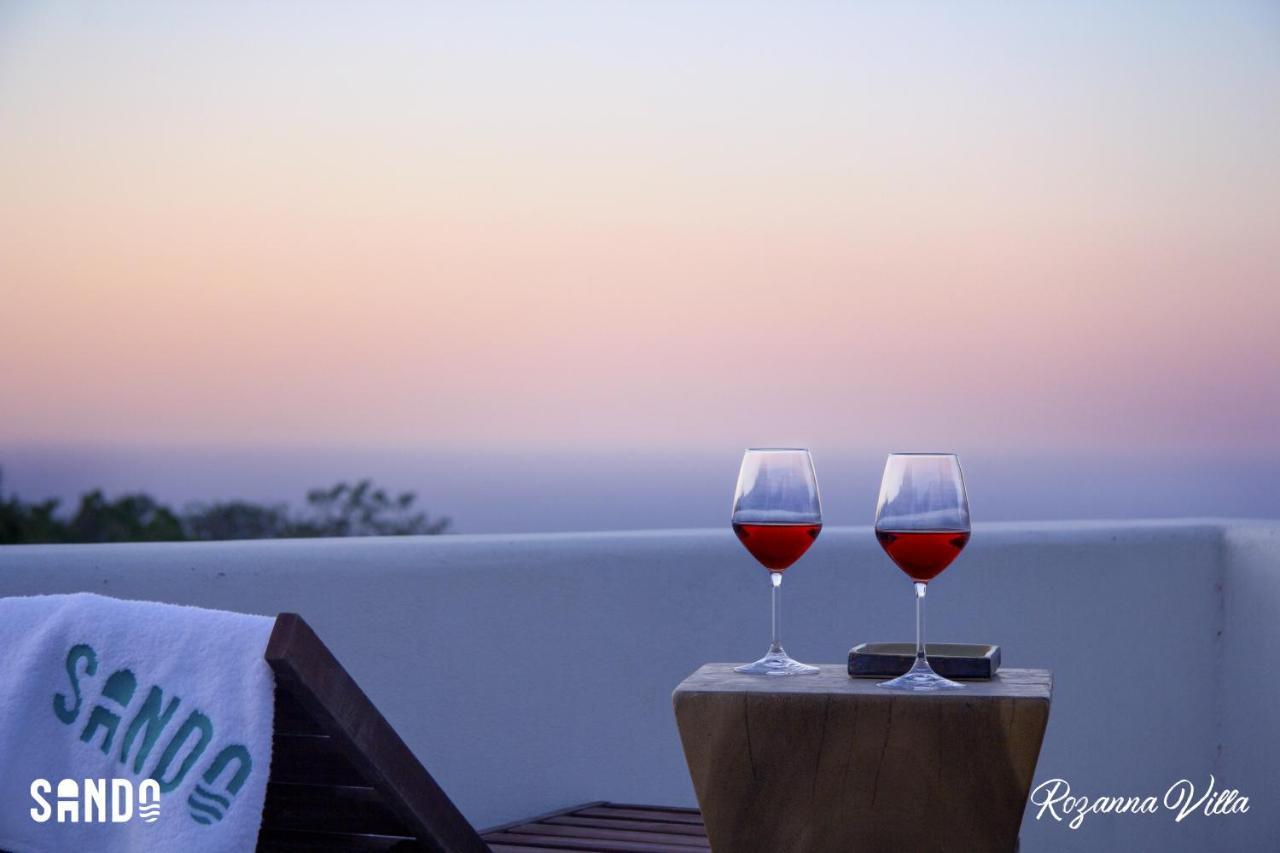 Sando Traditional Cave Villas With Jacuzzi And Sea View Vourvoúlos Exterior foto