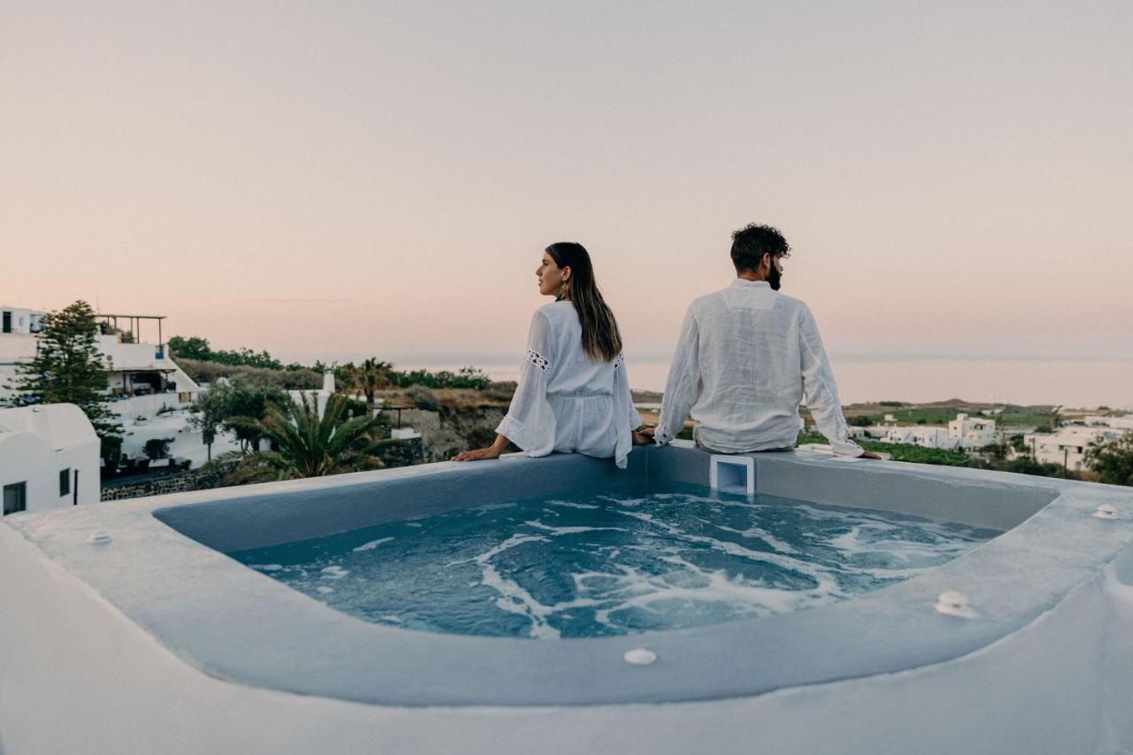 Sando Traditional Cave Villas With Jacuzzi And Sea View Vourvoúlos Exterior foto