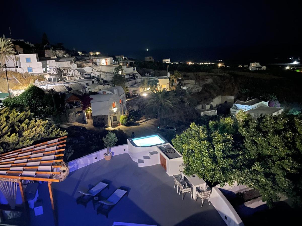 Sando Traditional Cave Villas With Jacuzzi And Sea View Vourvoúlos Exterior foto