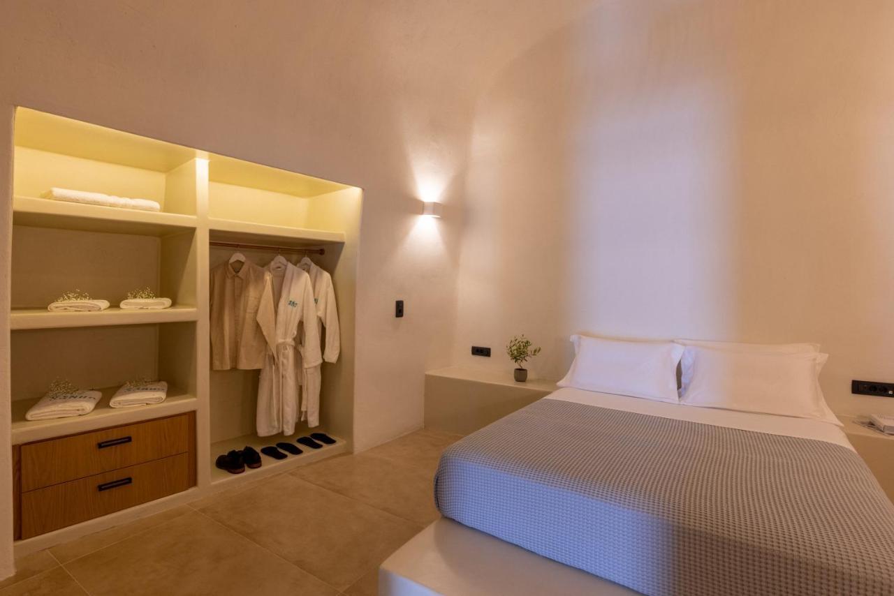 Sando Traditional Cave Villas With Jacuzzi And Sea View Vourvoúlos Exterior foto